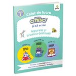 Carti si Birotica - Carti - Carti pentru copii - Carti interactive - Pot sa citesc si sa scriu! Nivelul 1 Iepurele si broasca-testoasa - Infinity.ro