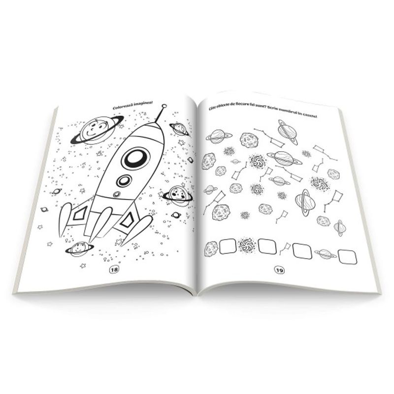 Carti si Birotica - Carti - Carti pentru copii - Carti de colorat - Cosmos. Ador sa colorez! - Infinity.ro