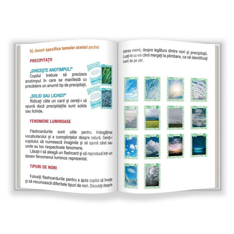 Carti si Birotica - Carti - Carti pentru copii - Basme si povesti - Fenomene ale naturii. Tipuri de nori - Infinity.ro