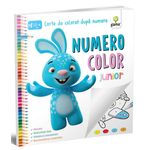 Carti si Birotica - Carti - Carti pentru copii - Carti de colorat - Carte de colorat dupa numere NumeroColor Junior - Infinity.ro