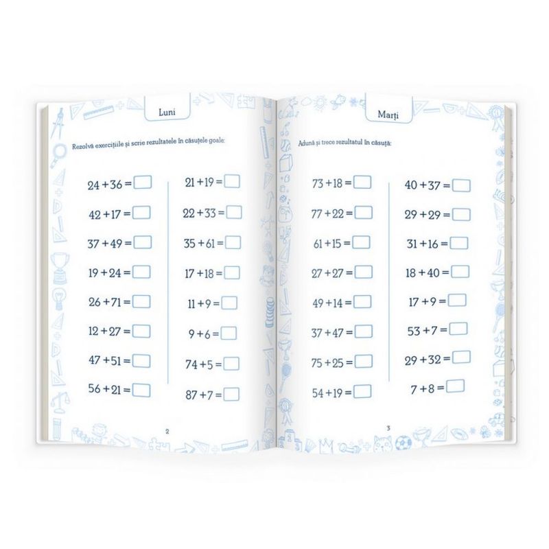 Carti si Birotica - Carti - Manuale si auxiliare scolare - Culegeri auxiliare - Adunarea si scaderea 1-100 - Exersez 2016 - Infinity.ro