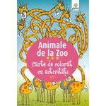 Carti si Birotica - Carti - Carti pentru copii - Carti de colorat - Animale De La Zoo - Carte De Colorat Cu Activitati 3 Ani+ - Infinity.ro