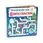 Carti si Birotica - Carti - Carti pentru copii - Basme si povesti - Urmareste-l pe Mos Craciun. Labirinturi pentru degetele - Infinity.ro