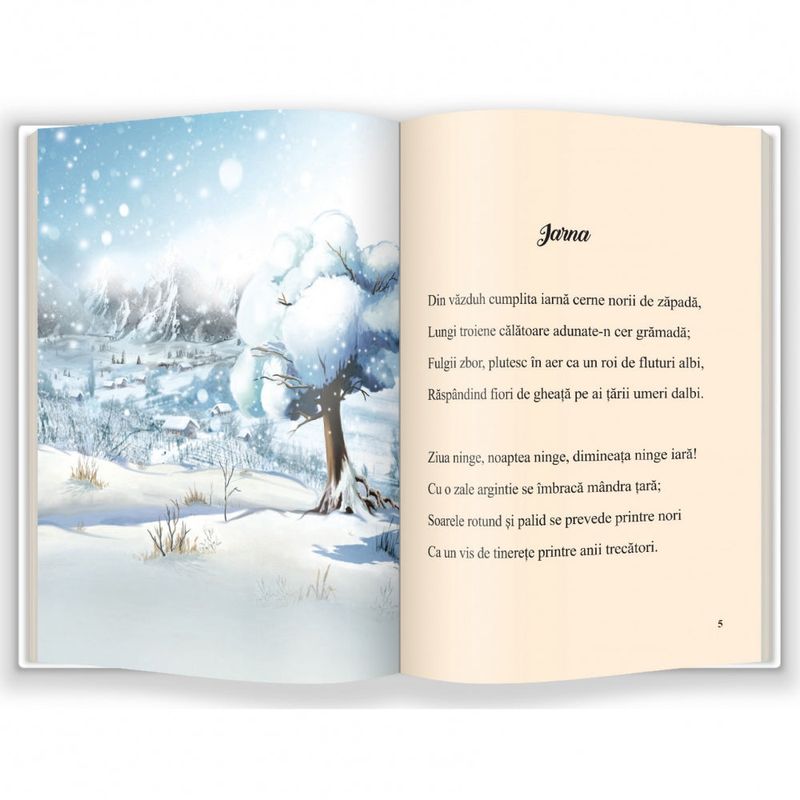 Carti si Birotica - Carti - Carti pentru copii - Basme si povesti - Poezii de iarna - Infinity.ro