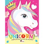 Carti si Birotica - Carti - Carti pentru copii - Carti de colorat - Unicorni. Carte de colorat cu activitati - Infinity.ro