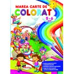 Carti si Birotica - Carti - Carti pentru copii - Carti de colorat - Marea carte de colorat, 5-6 ani, editia a III-a - Infinity.ro