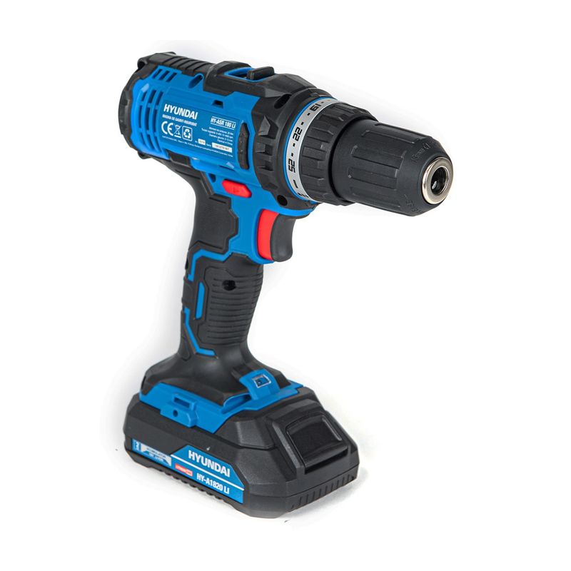 Casa si Gradina - Constructii - Scule electrice si accesorii - Masini de gaurit si insurubat - Masina de gaurit/insurubat cu acumulator Hyundai HY-ASR 180 LI 18V, 1 acum.2.0Ah - Infinity.ro