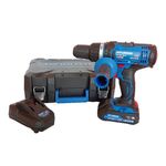 Casa si Gradina - Constructii - Scule electrice si accesorii - Masini de gaurit si insurubat - Masina de gaurit cu percutie/insurubat cu acumulator Hyundai HY-ASB 180 LI 18V, 1 acum 2.0Ah - Infinity.ro