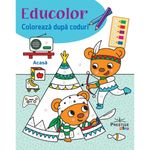 Carti si Birotica - Carti - Carti pentru copii - Carti de colorat - Coloreaza dupa coduri. Acasa - Cecile Marbehant - Infinity.ro