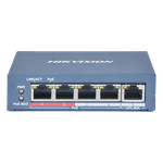 PC, gaming si accesorii - Retelistica - Switch-uri - Switch-uri cu management - Switch 4 porturi 100 Mb PoE, 1 port uplink RJ45 100 Mb, SMART Management - HIKVISION DS-3E1105P-EI-M - Infinity.ro