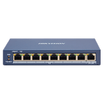 PC, gaming si accesorii - Retelistica - Switch-uri - Switch-uri cu management - Switch 8 porturi PoE, 1 port uplink RJ45, SMART Management - HIKVISION DS-3E1309P-EI - Infinity.ro