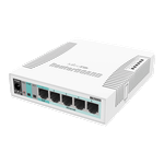 PC, gaming si accesorii - Retelistica - Switch-uri - Switch-uri cu management - Smart Switch, 5 x Gigabit, 1 x SFP - Mikrotik CSS106-5G-1S - Infinity.ro