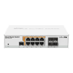 PC, gaming si accesorii - Retelistica - Switch-uri - Switch-uri cu management - Management Switch, 8 x Gigabit cu PoE-out, 4 x SFP - Mikrotik CRS112-8P-4S-IN - Infinity.ro