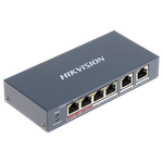 PC, gaming si accesorii - Retelistica - Switch-uri - Switch-uri fara management - Switch 4 porturi PoE+, 2 porturi uplink - HIKVISION DS-3E0106HP-E - Infinity.ro