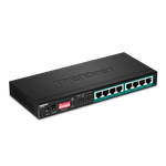 PC, gaming si accesorii - Retelistica - Switch-uri - Switch-uri fara management - Switch 8 porturi Gigabit Long Range 200m PoE+ - TRENDnet TPE-LG80 - Infinity.ro
