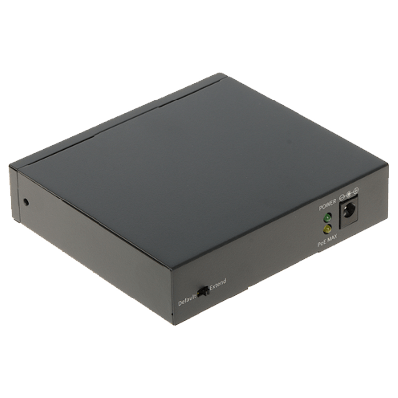 PC, gaming si accesorii - Retelistica - Switch-uri - Switch-uri fara management - Switch 4 porturi PoE, 2 porturi uplink RJ45 - UNV NSW2020-6T-POE-IN - Infinity.ro