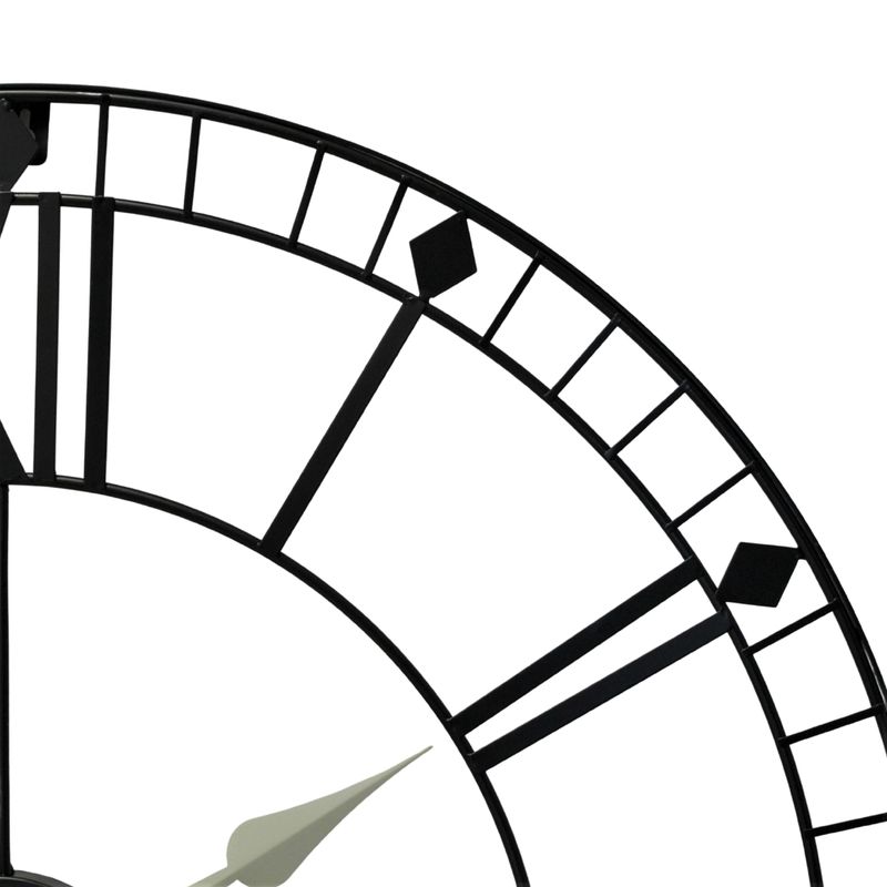 Casa si Gradina - Decoratiuni - Ceasuri - Ceas de perete metalic 75 cm - Infinity.ro