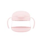 Jucarii, Copii si Bebe - Hrana si alaptare - Biberoane, suzete si accesorii hranire - Articole hranire bebelusi - Set 2 cani pentru gustare Ubbi roz si vernil - Infinity.ro