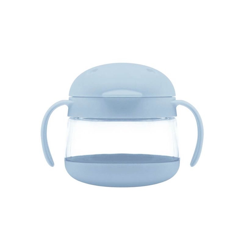 Jucarii, Copii si Bebe - Hrana si alaptare - Biberoane, suzete si accesorii hranire - Articole hranire bebelusi - Set 2 cani pentru gustare Ubbi bleu si vernil - Infinity.ro