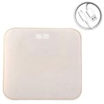Laptop, Telefoane si Tablete/Wearables si gadgeturi/Gadgeturi/Accesorii SMART - Covor cu alarma si ceas desteptator digital cu LED, GlowforHome, senzor de presiune, spuma cu memorie, 40x40 cm, bej - Infinity.ro