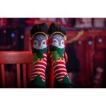 Fashion, accesorii si bijuterii - Femei - Lenjerie si pijamale femei - Sosete si ciorapi femei - Sosete bambus de craciun Comfort Feet Socks CHRISTMAS MOUSE, 43-46 EU - Infinity.ro