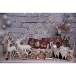 Fashion, accesorii si bijuterii - Femei - Lenjerie si pijamale femei - Sosete si ciorapi femei - Sosete bambus de craciun BOX 3 Comfort Feet Socks CHRISTMAS Bear Deer Wolf, 39-42 EU - Infinity.ro