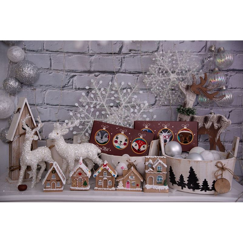 Fashion, accesorii si bijuterii - Femei - Lenjerie si pijamale femei - Sosete si ciorapi femei - Sosete bambus de craciun BOX 3 Comfort Feet Socks CHRISTMAS Bear Deer Wolf, 39-42 EU - Infinity.ro