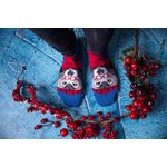 Fashion, accesorii si bijuterii - Femei - Lenjerie si pijamale femei - Sosete si ciorapi femei - Sosete bambus de craciun Comfort Feet Socks CHRISTMAS WOLF, 43-46 - Infinity.ro