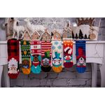 Fashion, accesorii si bijuterii - Femei - Lenjerie si pijamale femei - Sosete si ciorapi femei - Sosete bambus de craciun BOX 3 Comfort Feet Socks CHRISTMAS Bear Deer Wolf, 39-42 EU - Infinity.ro