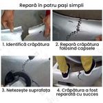 Casa si Gradina - Constructii - Scule electrice si accesorii - Accesorii pistoale de lipit - Set 500 bucati capse metalice de intarire pentru aparat sudat plastic, lipit/reparat bara auto, tip S, 0.8mm, otel - Infinity.ro