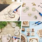 Casa si Gradina/Constructii/Scule electrice si accesorii/Accesorii pistoale de lipit - Set 28 piese varfuri si capete de schimb pentru letcon, GlowforHome, pentru gravura si statia de lipit, Auriu/Argintiu - Infinity.ro