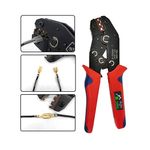 Casa si Gradina - Constructii - Scule de mana si unelte - Clesti si patenti - Kit profesional pentru sertizarea cablurilor electrice, GlowforHome, 600 conectori si protectii, cutie conectori, rosu - Infinity.ro