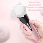 Ingrijire personala si Cosmetice - Aparate & accesorii ingrijire personala - Aparate cosmetice - Aparate intretinere si ingrijire corporala - Aparat profesional Multifunctional pentru ingrijirea fetei si intinerirea pielii 5 in 1, GlowforHome, Lifting facial,roz - Infinity.ro