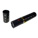 Sport si Outdoor - Sporturi de contact - Produse autoaparare - Mini electrosoc IdeallStore® in forma de ruj, Lipstick Trouble, cu lanterna, negru - Infinity.ro