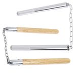 Sport si Outdoor - Sporturi de contact - Produse autoaparare - Set doua nunceaguri IdeallStore®, Training Space, de antrenament, 31 cm, multicolor - Infinity.ro