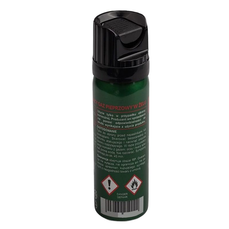 Sport si Outdoor - Sporturi de contact - Produse autoaparare - Spray cu piper rosu IdeallStore®, Nato Defense, gel, auto-aparare, 50 ml, verde - Infinity.ro