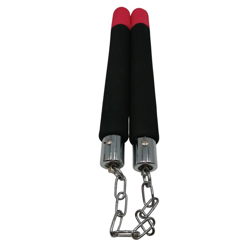 Sport si Outdoor - Sporturi de contact - Produse autoaparare - Nunceag-nunchucku, burete, negru, 30 cm - Infinity.ro