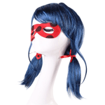 Jucarii, Copii si Bebe - Jucarii si jocuri - Jucarii de rol - Masti si costume copii - Costum copii IdeallStore®, Buburuza Miraculoasa, tip combinezon, 3-5 ani, peruca si accesorii - Infinity.ro