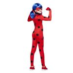 Casa si Gradina/Decoratiuni/Decoratiuni petrecere/Masti si costume carnaval - Costum copii IdeallStore®, Buburuza Miraculoasa, tip combinezon, 7-9 ani, peruca si accesorii - Infinity.ro