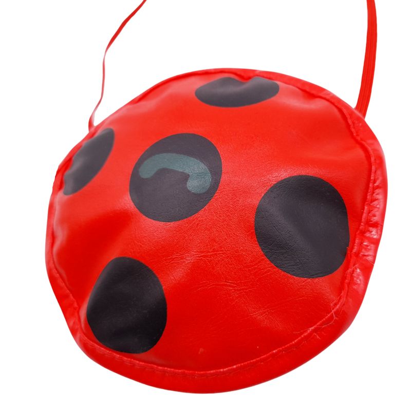 Casa si Gradina/Decoratiuni/Decoratiuni petrecere/Masti si costume carnaval - Costum copii IdeallStore®, Buburuza Miraculoasa, tip combinezon, 7-9 ani, peruca si accesorii - Infinity.ro