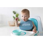 Jucarii, Copii si Bebe - Hrana si alaptare - Biberoane, suzete si accesorii hranire - Articole hranire bebelusi - Set bavete din silicon Pearhead Milk Drunk - Infinity.ro