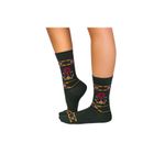 Fashion, accesorii si bijuterii - Femei - Lenjerie si pijamale femei - Sosete si ciorapi femei - Sosete antibacteriene merino Ethno Fine Dark Green, 39-42 EU - Infinity.ro