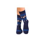 Fashion, accesorii si bijuterii - Femei - Lenjerie si pijamale femei - Sosete si ciorapi femei - Sosete antibacteriene din lana merino Snow Albastru inchis, 35-38 EU - Infinity.ro