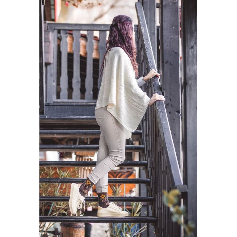 Fashion, accesorii si bijuterii - Femei - Lenjerie si pijamale femei - Sosete si ciorapi femei - Sosete antibacteriene merino Ethno Fine box 4 buc, 35-38 EU - Infinity.ro