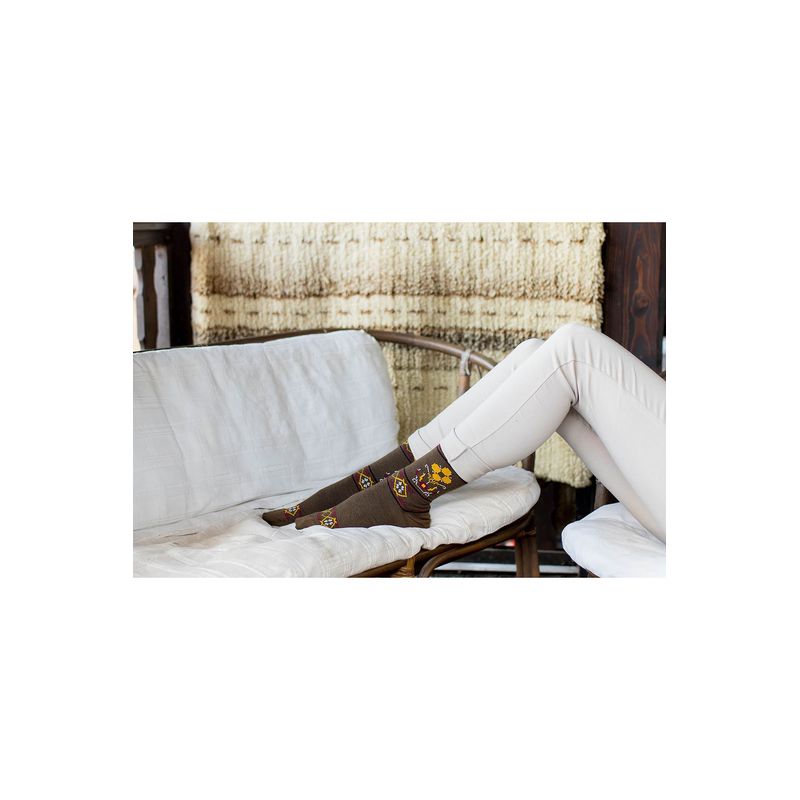 Fashion, accesorii si bijuterii - Femei - Lenjerie si pijamale femei - Sosete si ciorapi femei - Sosete antibacteriene merino Ethno Fine box 4 buc, 35-38 EU - Infinity.ro