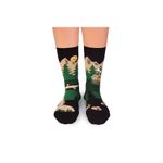Fashion, accesorii si bijuterii - Femei - Lenjerie si pijamale femei - Sosete si ciorapi femei - Sosete bumbac Arty Socks Peisaj Montan Verde, 43-46 EU - Infinity.ro