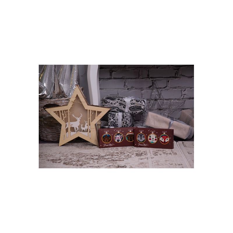 Fashion, accesorii si bijuterii - Femei - Lenjerie si pijamale femei - Sosete si ciorapi femei - Sosete bambus de craciun BOX 3 Comfort Feet Socks CHRISTMAS Mouse Rabbit Fox, 43-46 EU - Infinity.ro