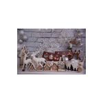 Fashion, accesorii si bijuterii - Femei - Lenjerie si pijamale femei - Sosete si ciorapi femei - Sosete bambus de craciun BOX 3 Comfort Feet Socks CHRISTMAS Mouse Rabbit Fox, 43-46 EU - Infinity.ro