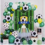 Casa si Gradina - Decoratiuni - Decoratiuni petrecere - Baloane - Set baloane arcada Football, verde - Infinity.ro