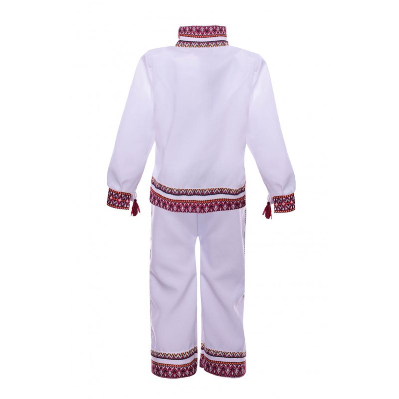 Jucarii, Copii si Bebe - Jucarii si jocuri - Jucarii de rol - Masti si costume copii - Costum Popular pentru baieti 2 piese, alb 122 7 ani - Infinity.ro